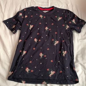 Christmas Skeleton Astronaut T-Shirt